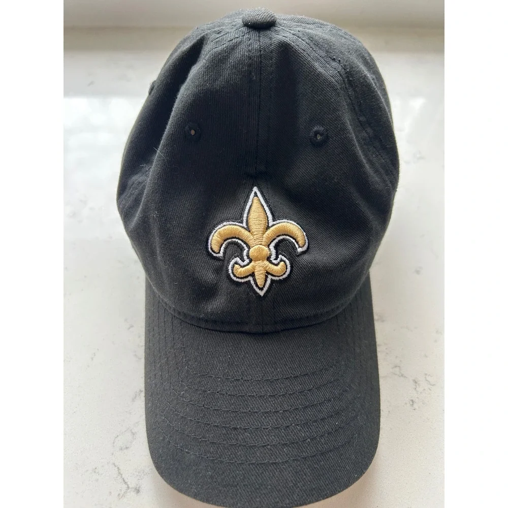 Black New Orleans Saints NFL‎ Team Apparel Reebok Youth Baseball Cap